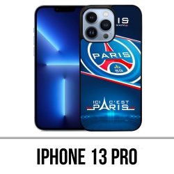 Coque iPhone 13 Pro - PSG Ici Cest Paris