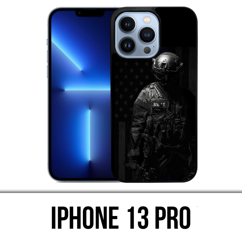 Cover iPhone 13 Pro - Polizia Swat Usa