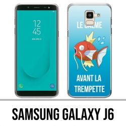 Coque Samsung Galaxy J6 - Pokémon Le Calme Avant La Trempette Magicarpe