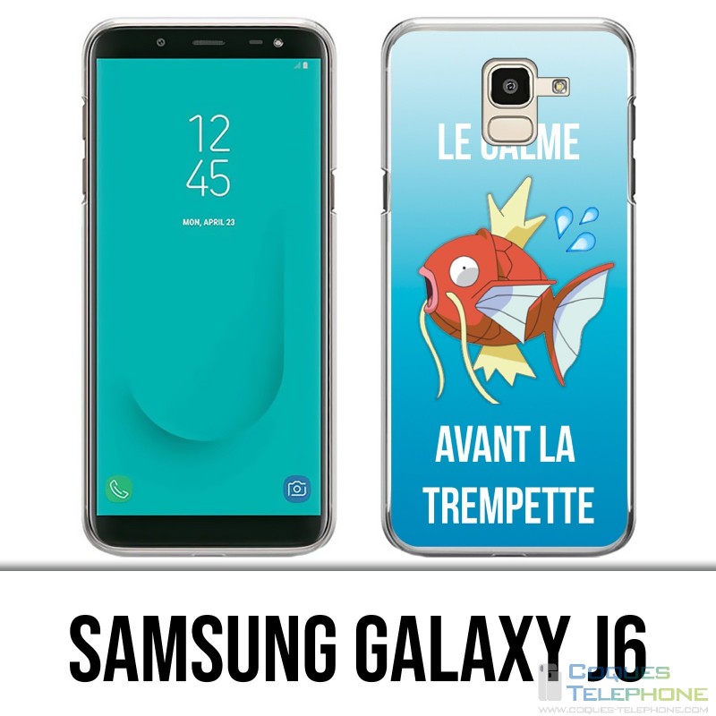 Carcasa Samsung Galaxy J6 - Pokémon Calm Before The Magicarpe Dip