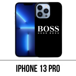 Coque iPhone 13 Pro - Hugo Boss Noir
