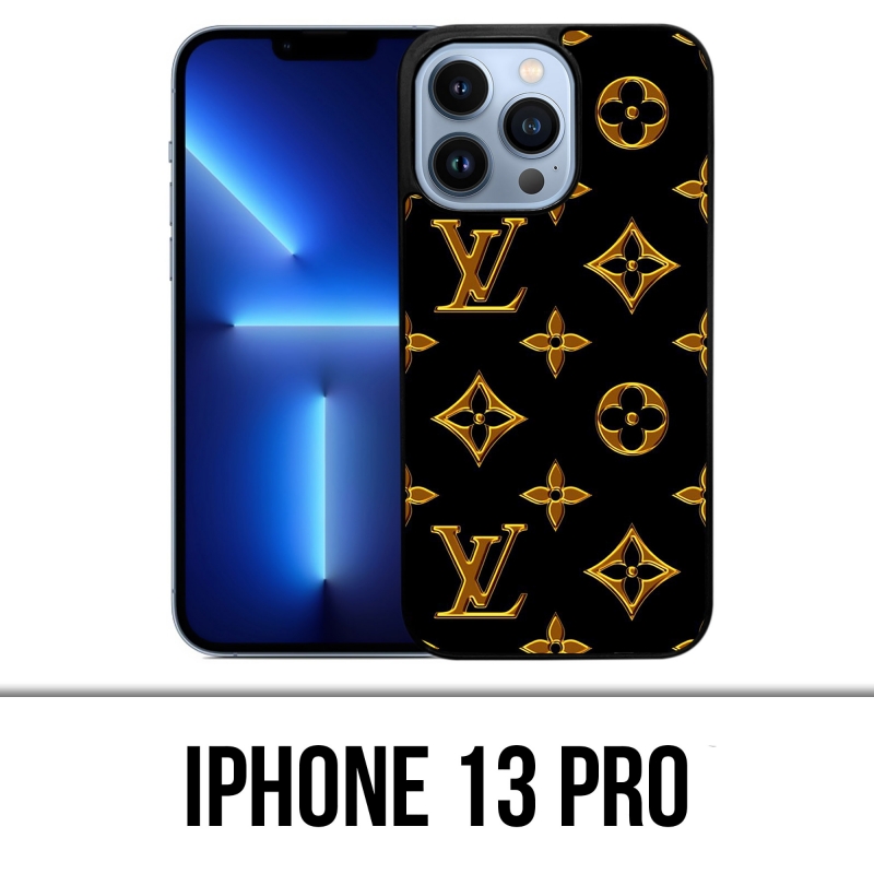 Case for iPhone 13 Pro - Louis Vuitton Gold