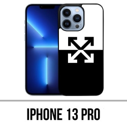 Funda para iPhone 13 Pro - Logotipo blanco roto