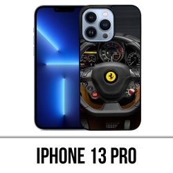 Coque iPhone 13 Pro - Volant Ferrari
