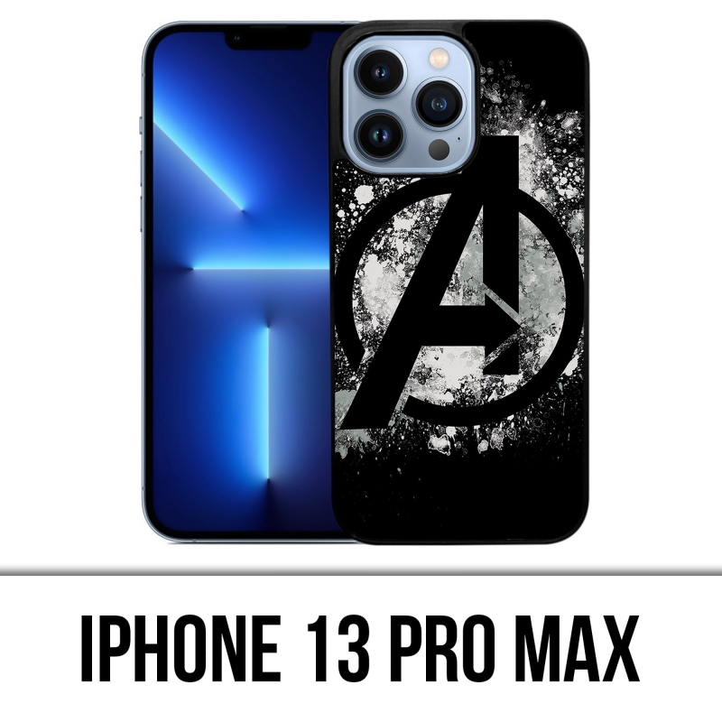 Cover iPhone 13 Pro Max - Logo Avengers Splash