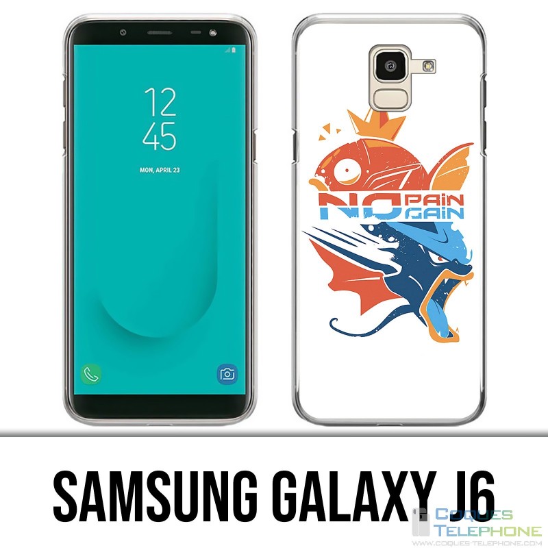 Samsung Galaxy J6 Hülle - Pokémon No Pain No Gain
