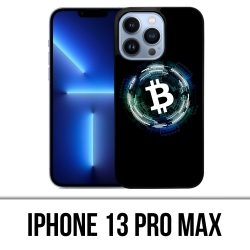 Custodia per iPhone 13 Pro Max - Logo Bitcoin