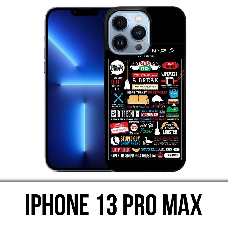 Custodia per iPhone 13 Pro Max - Logo degli amici