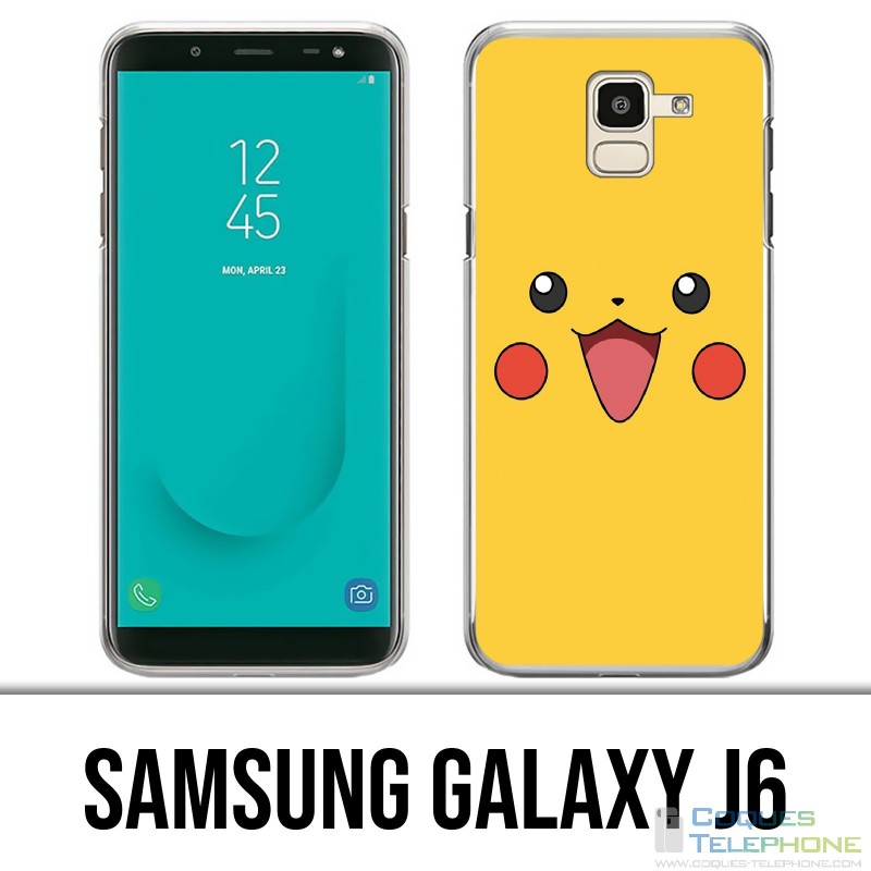 Coque Samsung Galaxy J6 - Pokémon Pikachu Id Card