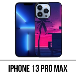 Funda para iPhone 13 Pro Max - Miami Beach Morado