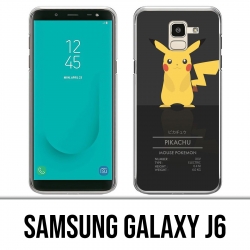 Carcasa Samsung Galaxy J6 - Pokemon Pikachu