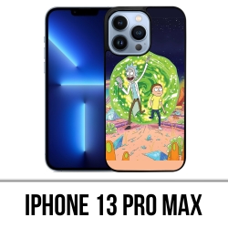 Funda para iPhone 13 Pro Max - Rick y Morty