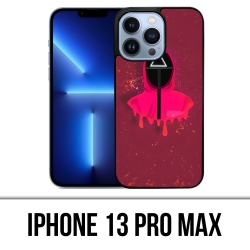 Coque iPhone 13 Pro Max - Squid Game Soldat Splash