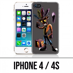 Coque iPhone 4 / 4S - Crash Bandicoot Masque