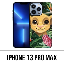 IPhone 13 Pro Max Case - Disney Simba Baby Leaves