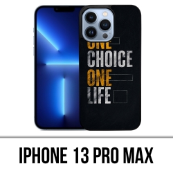Custodia per iPhone 13 Pro Max - Una scelta di vita
