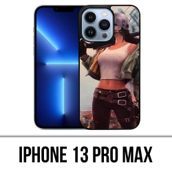Coque iPhone 13 Pro Max - PUBG Girl