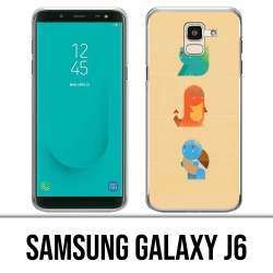 Custodia Samsung Galaxy J6 - Pokemon astratto