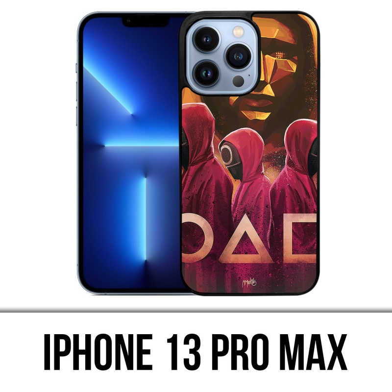 Coque iPhone 13 Pro Max - Squid Game Fanart