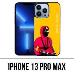 Funda para iPhone 13 Pro Max - Squid Game Soldier Cartoon