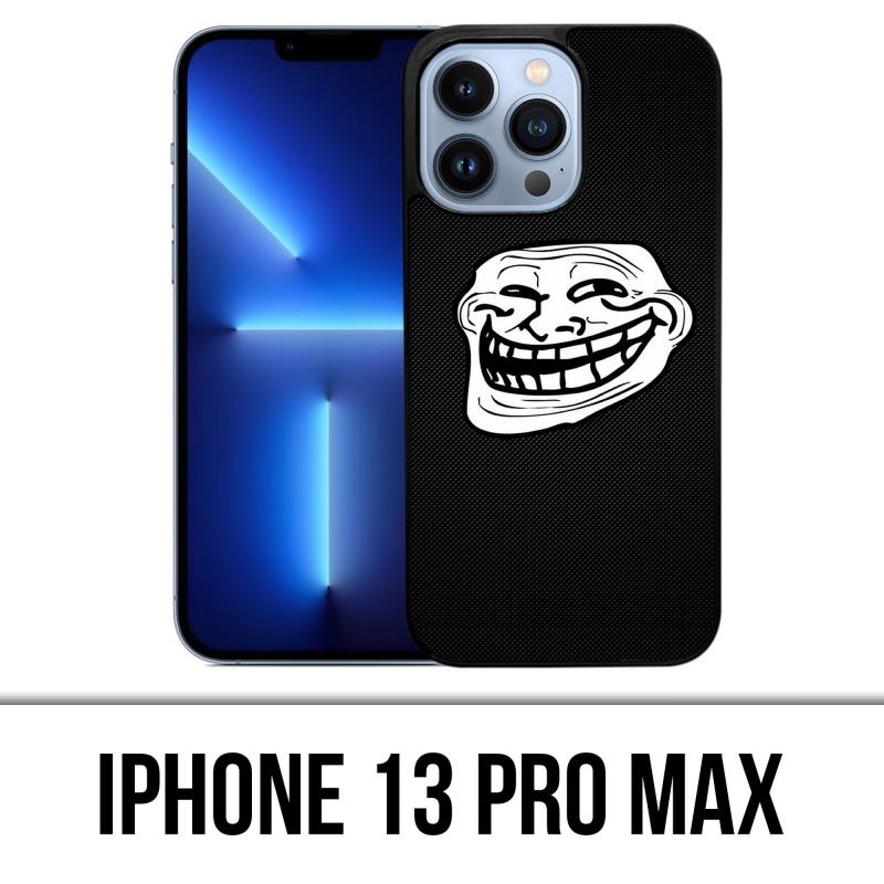 Coque iPhone 13 Pro Max - Troll Face