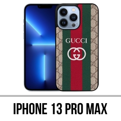 Coque iPhone 13 Pro Max - Gucci Brodé
