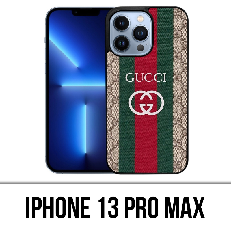 Funda para iPhone 13 Pro Max - Bordado Gucci