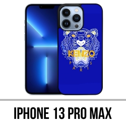Cover iPhone 13 Pro Max - Kenzo Blue Tiger