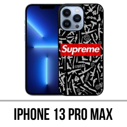 Custodia per iPhone 13 Pro Max - Fucile nero supremo