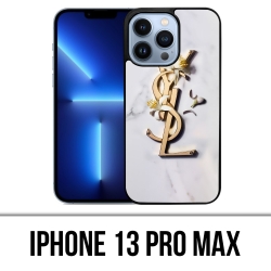 IPhone 13 Pro Max Case - YSL Yves Saint Laurent Marmorblumen