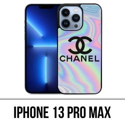 Funda para iPhone 13 Pro Max - Chanel Holográfica