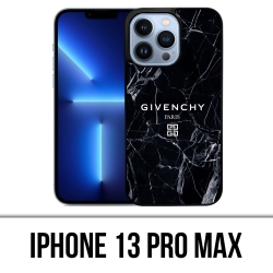 Custodia per iPhone 13 Pro Max - Marmo nero Givenchy