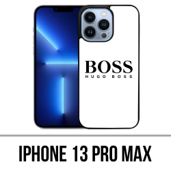 Funda para iPhone 13 Pro Max - Hugo Boss Blanco