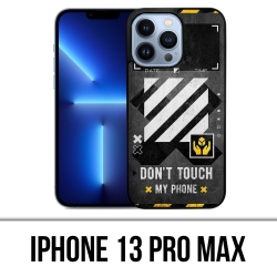 Custodia per iPhone 13 Pro Max - Bianco sporco non toccare il telefono