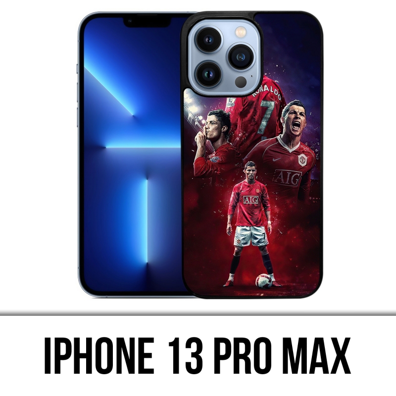 Coque iPhone 13 Pro Max - Ronaldo Manchester United