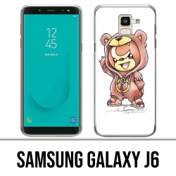 Coque Samsung Galaxy J6 - Pokémon Bébé Teddiursa