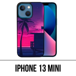 Funda para iPhone 13 Mini - Miami Beach Morado