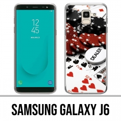 Samsung Galaxy J6 Case - Poker Dealer