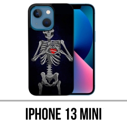 Coque iPhone 13 Mini - Coeur Squelette