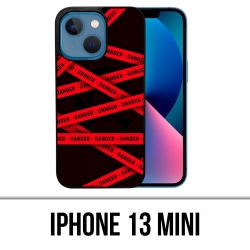 Funda Mini para iPhone 13 - Advertencia de peligro