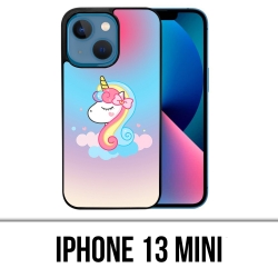 Custodia Mini per iPhone 13 - Unicorno nuvola