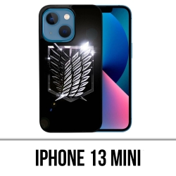 Coque iPhone 13 Mini - Logo Attaque Des Titans