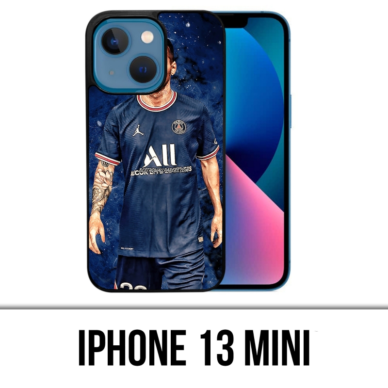 Funda para iPhone 13 Mini - Messi PSG Paris Splash