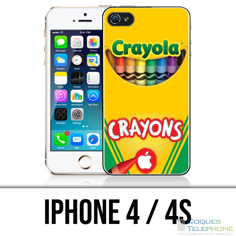 Coque iPhone 4 / 4S - Crayola