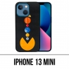 Coque iPhone 13 Mini - Pacman Solaire