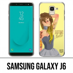 Samsung Galaxy J6 Hülle - Princess Beautiful Gothic