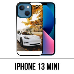Coque iPhone 13 Mini - Tesla Automne