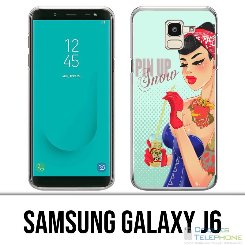 Coque Samsung Galaxy J6 - Princesse Disney Blanche Neige Pinup
