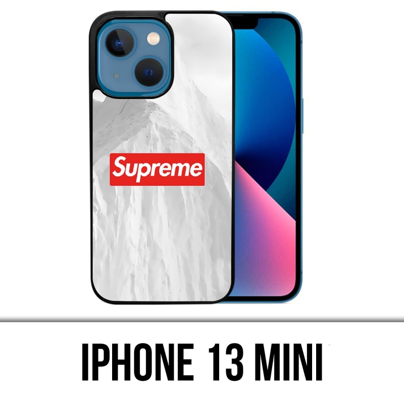 Funda Mini para iPhone 13 - Supreme White Mountain