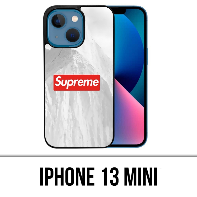 IPhone 13 Mini Case - Supreme White Mountain